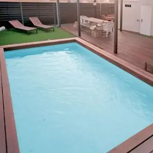 Piscina reformada en Lliça de Munt JPC Manteniments